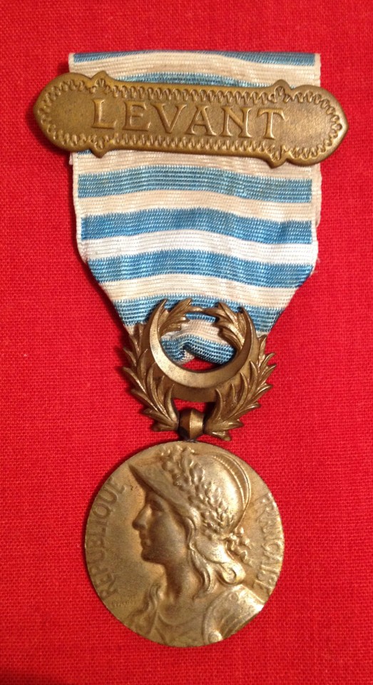 French Levant Medal.