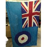 WWII British RAF Squadron base flag.