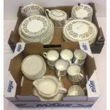 A quantity of Susie Cooper by Wedgwood dinnerware in "Venetia" pattern.