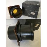 A boxed WW2 Ross military camera lens.
