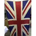 A WWII British Union Jack flag.