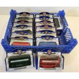 15 boxed Oxford die cast buses.