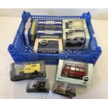 10 cased Oxford diecast vehicles.
