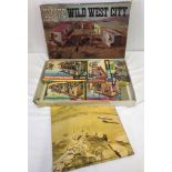 A boxed Timpo plastic toy soldier Wild West City.