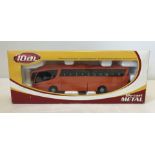 A boxed Joal Scania Irizar Autobus 147 scale1:50 in orange colourway.