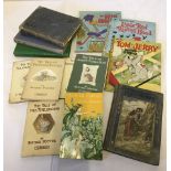 A small quantity of vintage children's books.