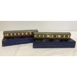 2 Boxed Hornby Dublo Passenger Coaches.