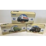 3 boxed Corgi Classic Commercials Trucks.