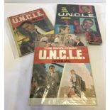 3 vintage "The Man from U.N.C.L.E" annuals.