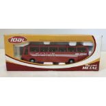 A boxed Joal Scania Irizar Tour Autobus 147 scale 1: in red colourway