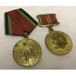2 Russian medals.