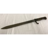 A WWI German Suhl W15 bayonet.