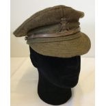 British WWI pattern Wiltshire Regiment cap.