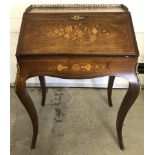 A Louis XV style bureau de dame.