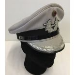 West German military high ranking officer's peaked cap