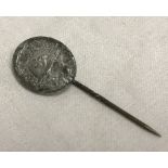 German WWII miniature stick pin, Schlesischer Adler or Schlesische probation badge.