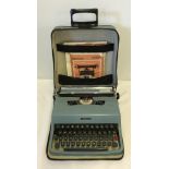 A vintage c1960's Olivetti Lettera 32 typewriter.
