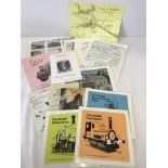 A collection of railway memorabilia to include Cavalcade booklets.