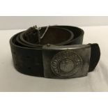 A German WW2 pattern Wehrmacht belt and buckle