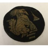 Circular cloth & bullion Chindit badge - WW2 pattern