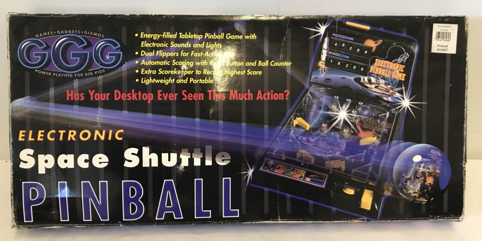 Space Shuttle Pinball electronic game by GGG.