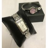 2 ladies modern quartz watches in good working condition.