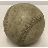 A vintage American softball.