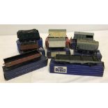 8 Boxed Hornby Dublo Goods Wagons & Tender.