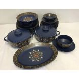 A Winterling design by Schwarzenbach Bavaria Germany collection of dinnerware.