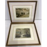 A pair of framed and glazed photographic prints by Joe Crowfoot.