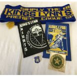A small collection of King's Lynn Speedway items.