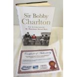 Sir Bobby Charlton signed autobiography 'My Manchester United Years'.