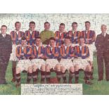 An original 1935-36 season Aberdeen F.C. football jigsaw.