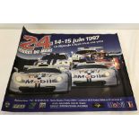 Genuine 1997 Le Mans poster.