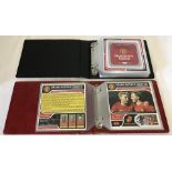 A Sir Alex Ferguson signed Limited Edition Manchester Utd Victory Cards Collection.