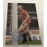 A signed photograph of Alan Brazil.