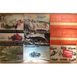 8 Vintage Castrol 'Achievements' booklets together with a Shell Successes 1953 booklet.