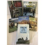 6 assorted books related to shooting.