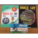 3 x 1966 FIFA World Cup books.