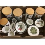 A quantity of assorted Portmeirion ceramics.