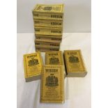 10 vintage Wisden cricketers almanacks.