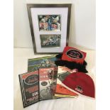 A small collection of Peterborough Speedway items.