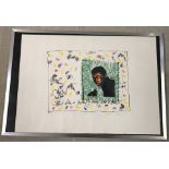 Muhammad Ali print - Artist's Proof by Jan Nevard.