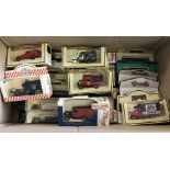 A box of approx. 25 Lledo Models of Yesteryear diecast vans