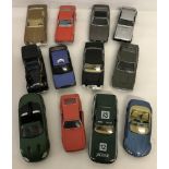 A collection of Corgi diecast cars. To include two 007.