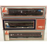 3 boxed Lima OO gauge British Railway coaches.