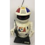 A c1980's Scooter 2000 remote control robot. In working order with controller.