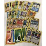 A collection of 50 Pokémon cards to include character, trainer and energy .