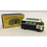 A boxed Matchbox 34 Volkswagen van.