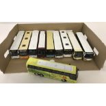 A tray of 10 assorted modern Corgi coaches, from the Original Omnibus Company.